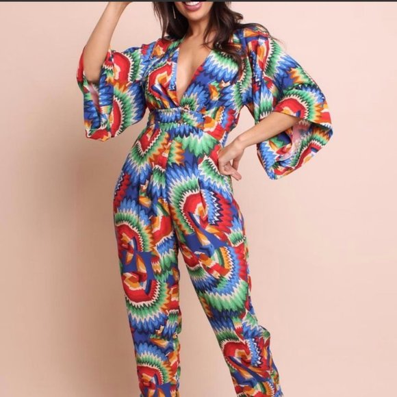 Farm Rio Jumpsuit - Picture 2 of 8